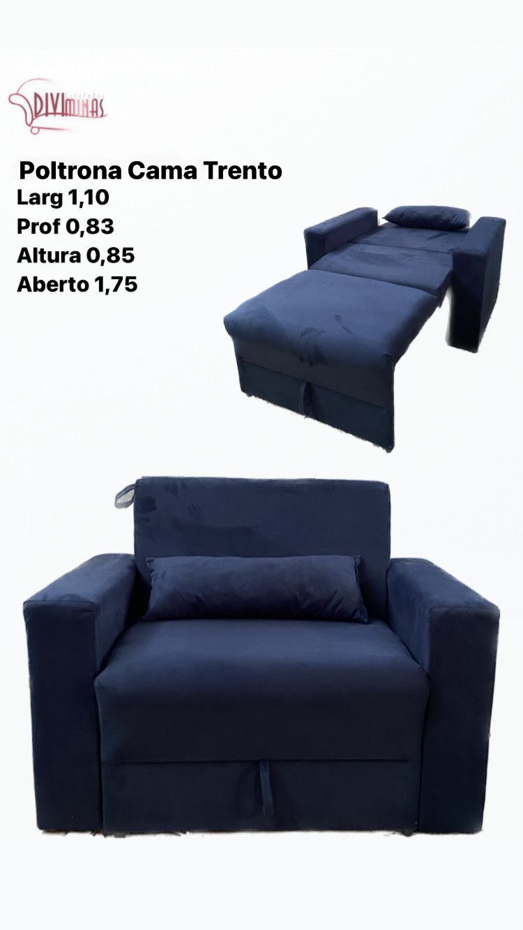 PoltronaTrentoAzul