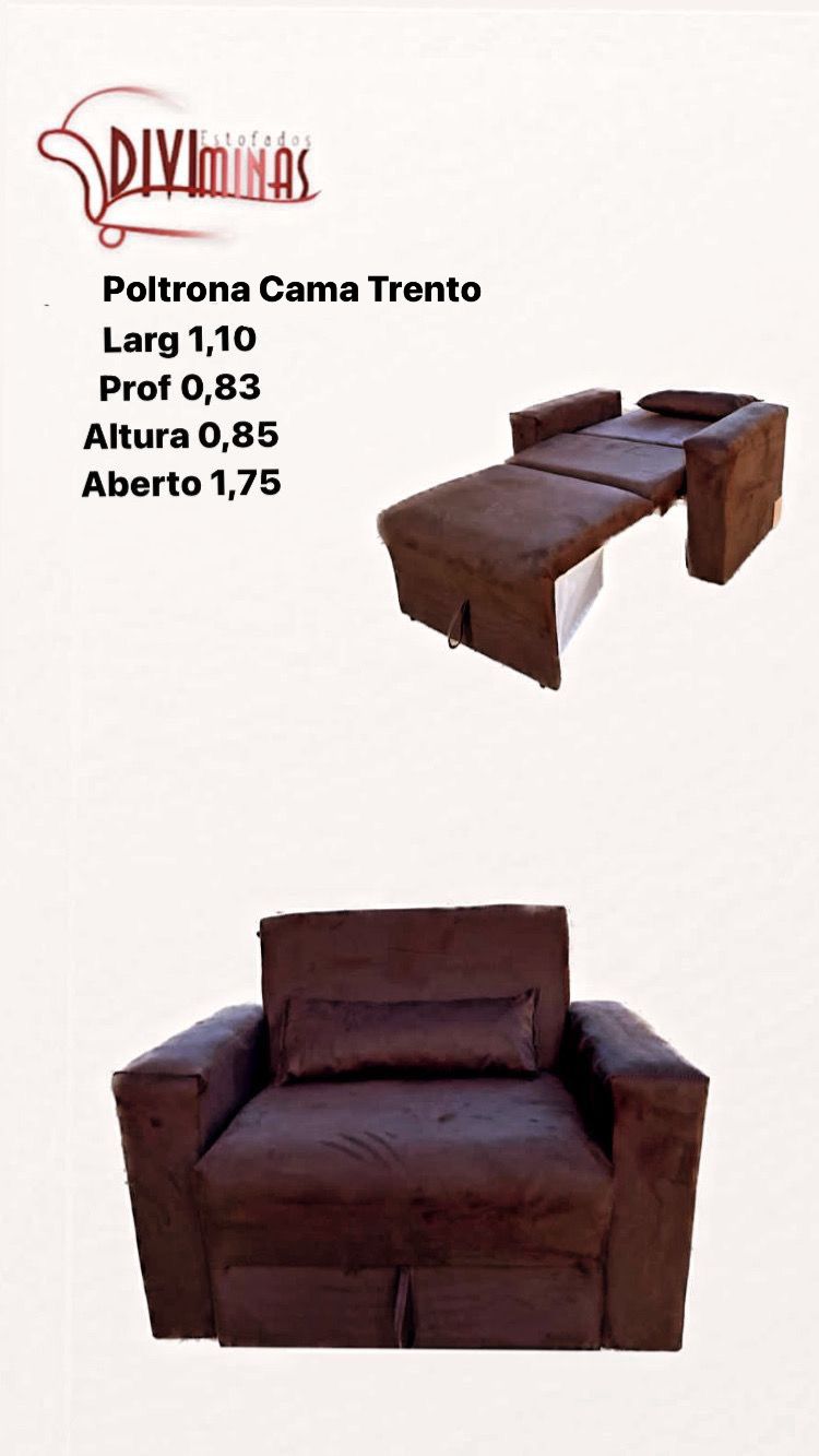 PoltronaTrentoMarrom