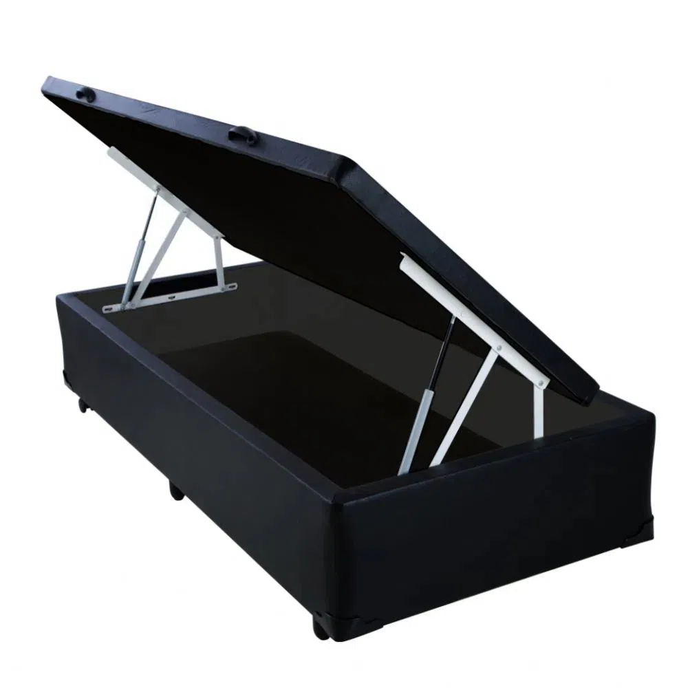 cama-box-solteiro-sonnoforte-corino-preto-com-pistao