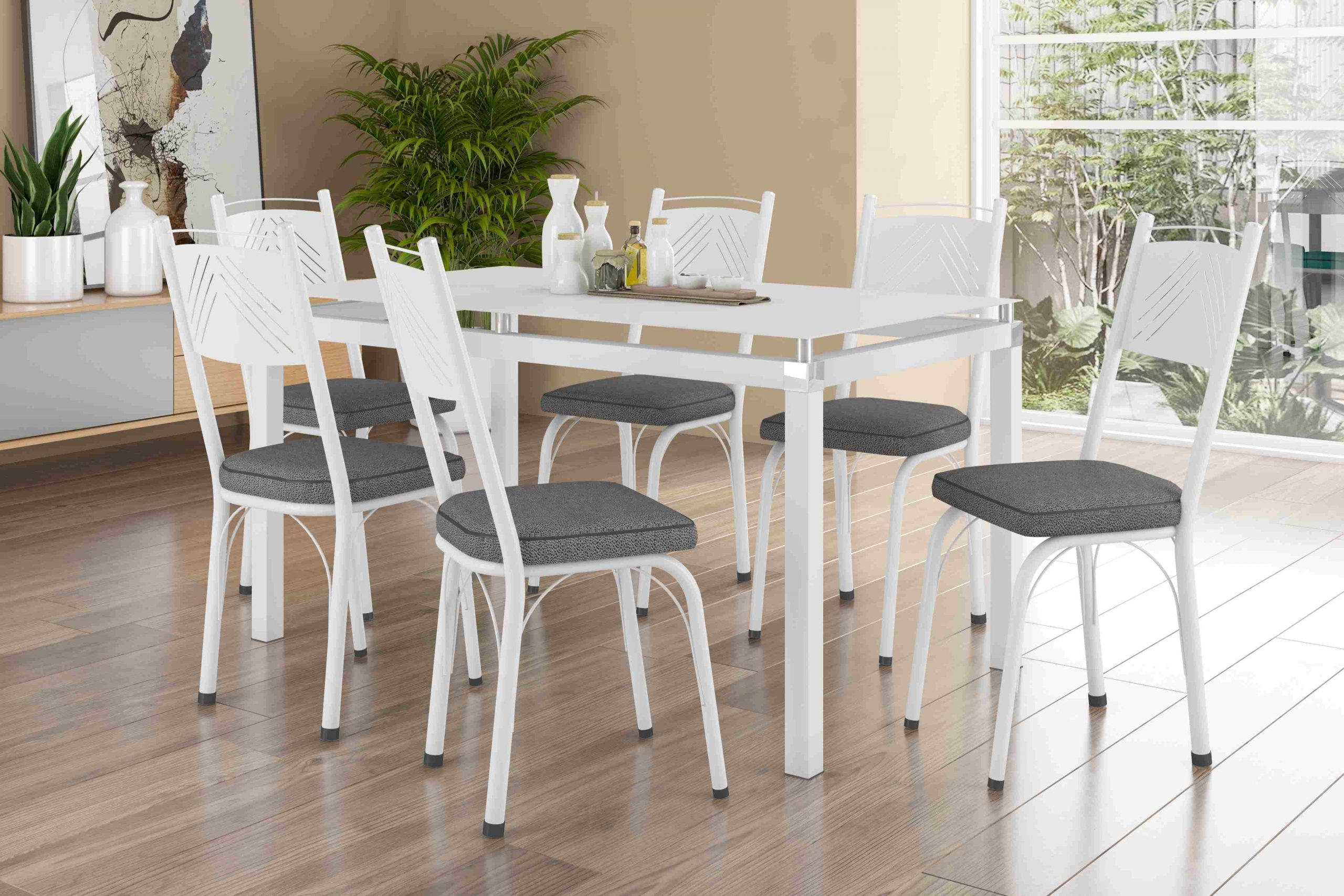 Mesa-Malva-140-Vidro-Branco-6Cds-Cinza